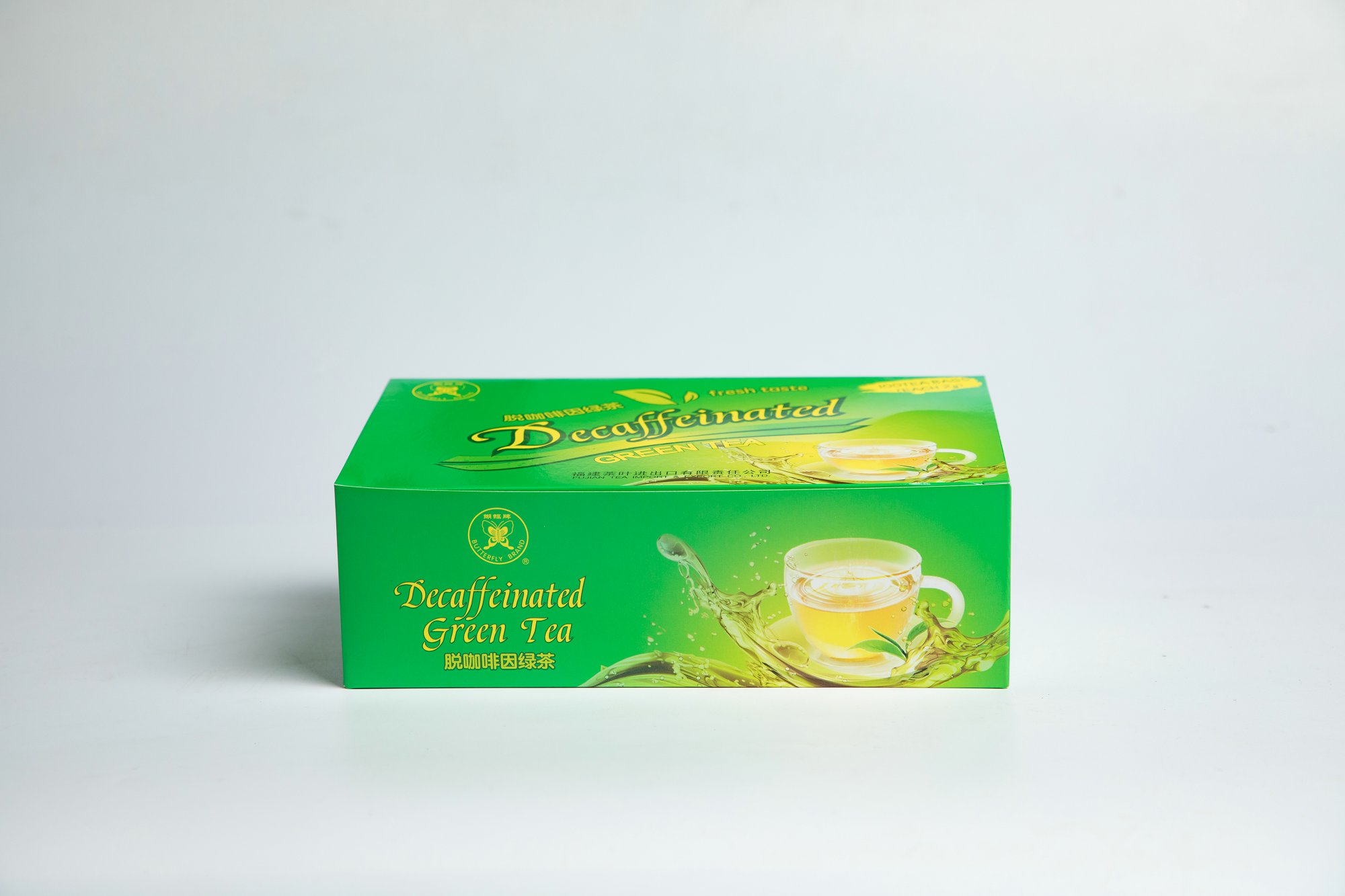 Decaffeinated Green Tea Bag #GT907 2GX100BAGS